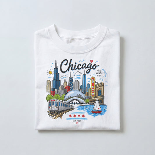Chicago Short Sleeve Tee