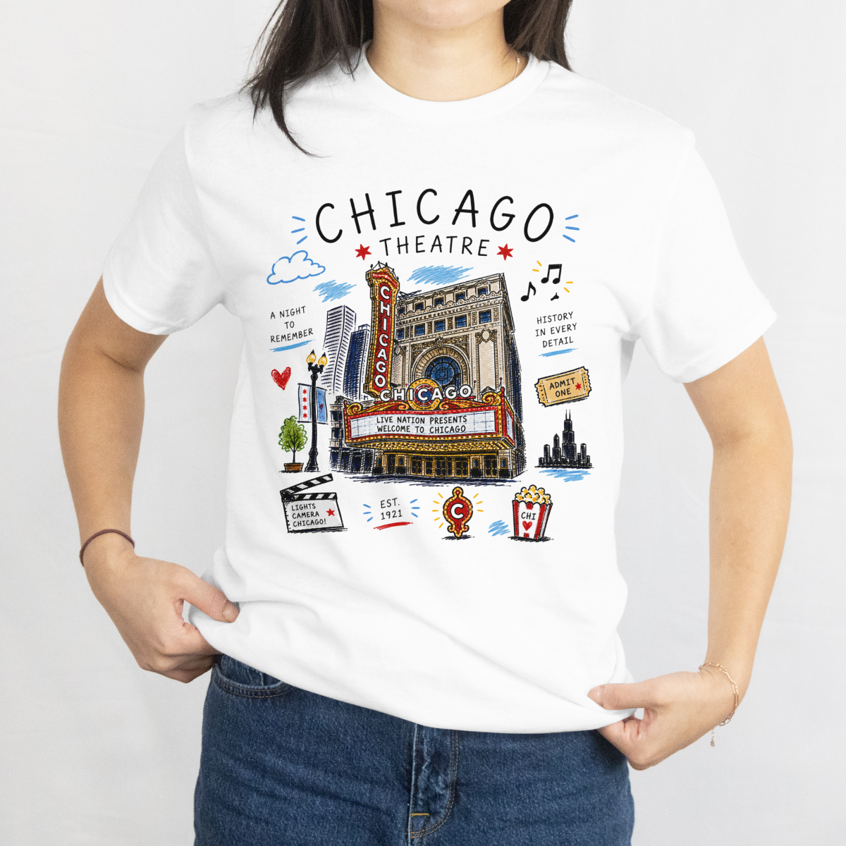 Chicago Theatre Tee