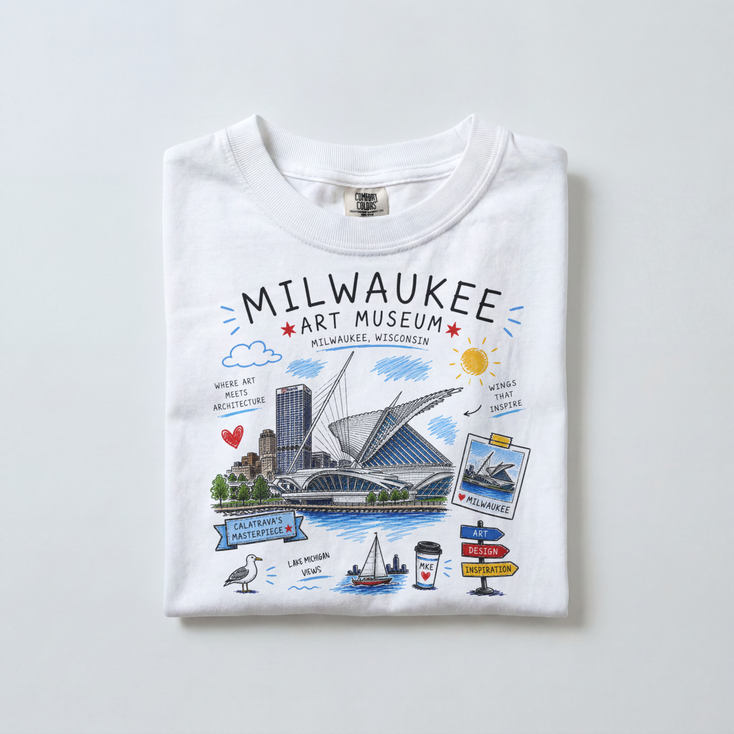 Women's Milwaukee Art Museum Tee