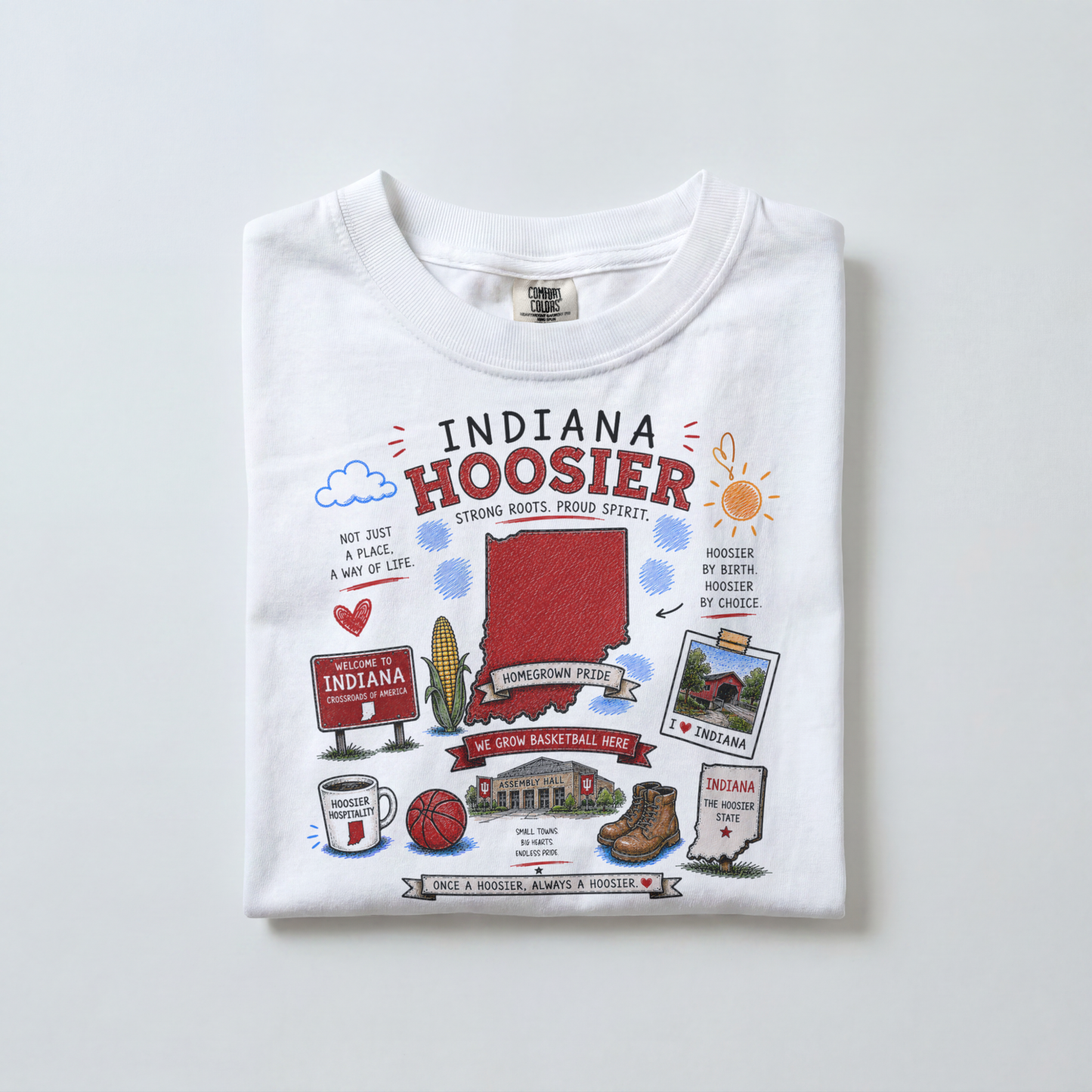 Men's Indiana Hoosier Tee