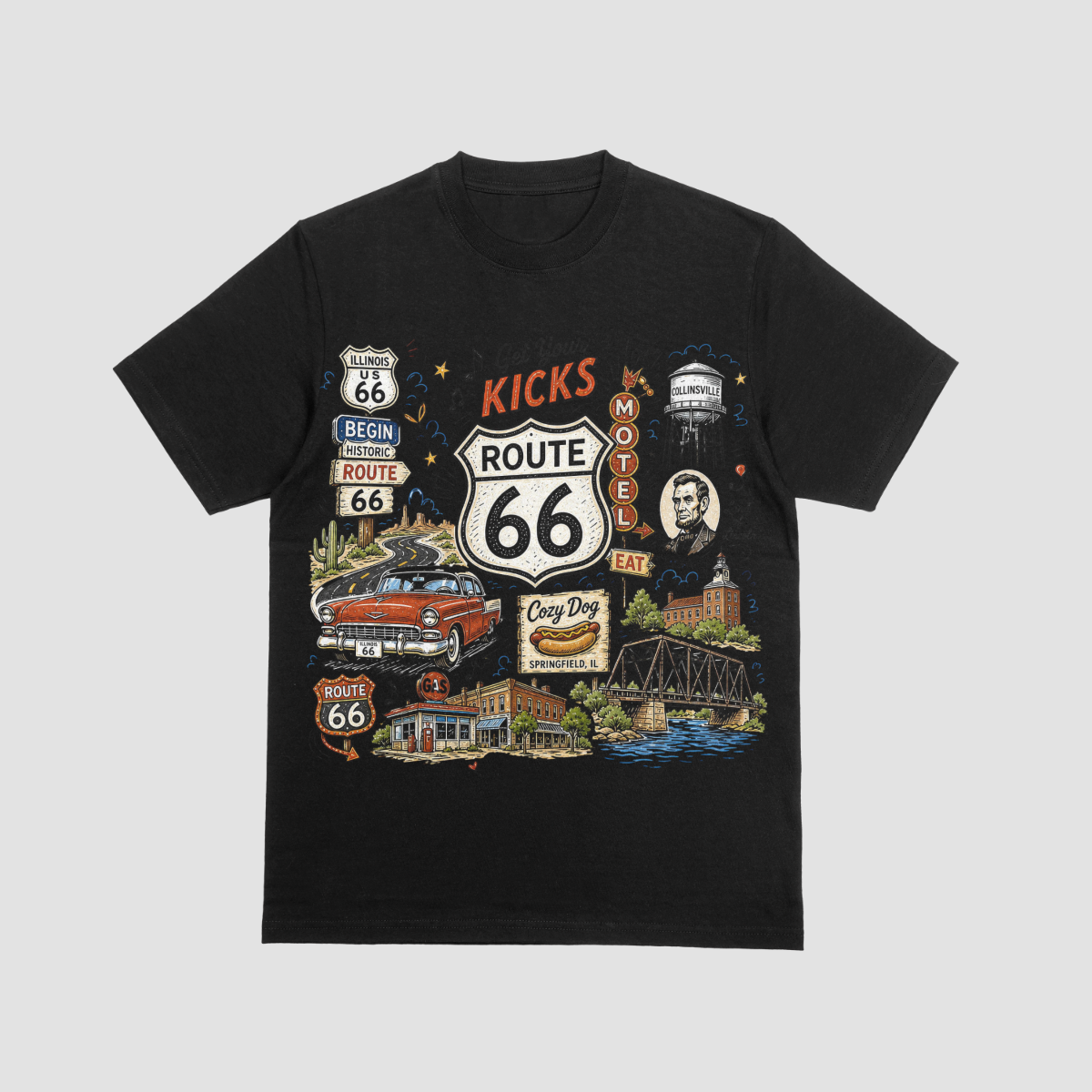 Route 66 Road Trip Tee
