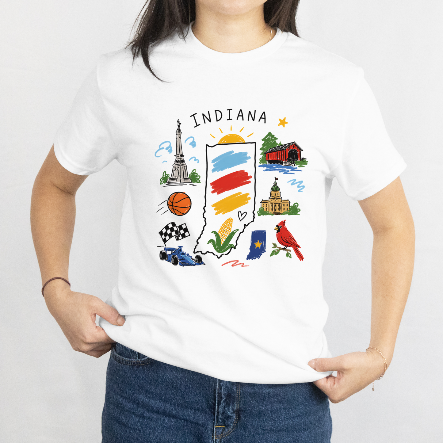 Women's Indiana Short Sleeve Tee