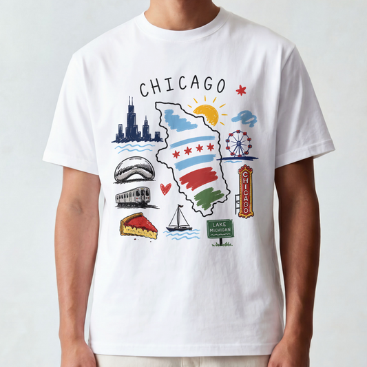 Men's Chicago Short Sleeve Tee