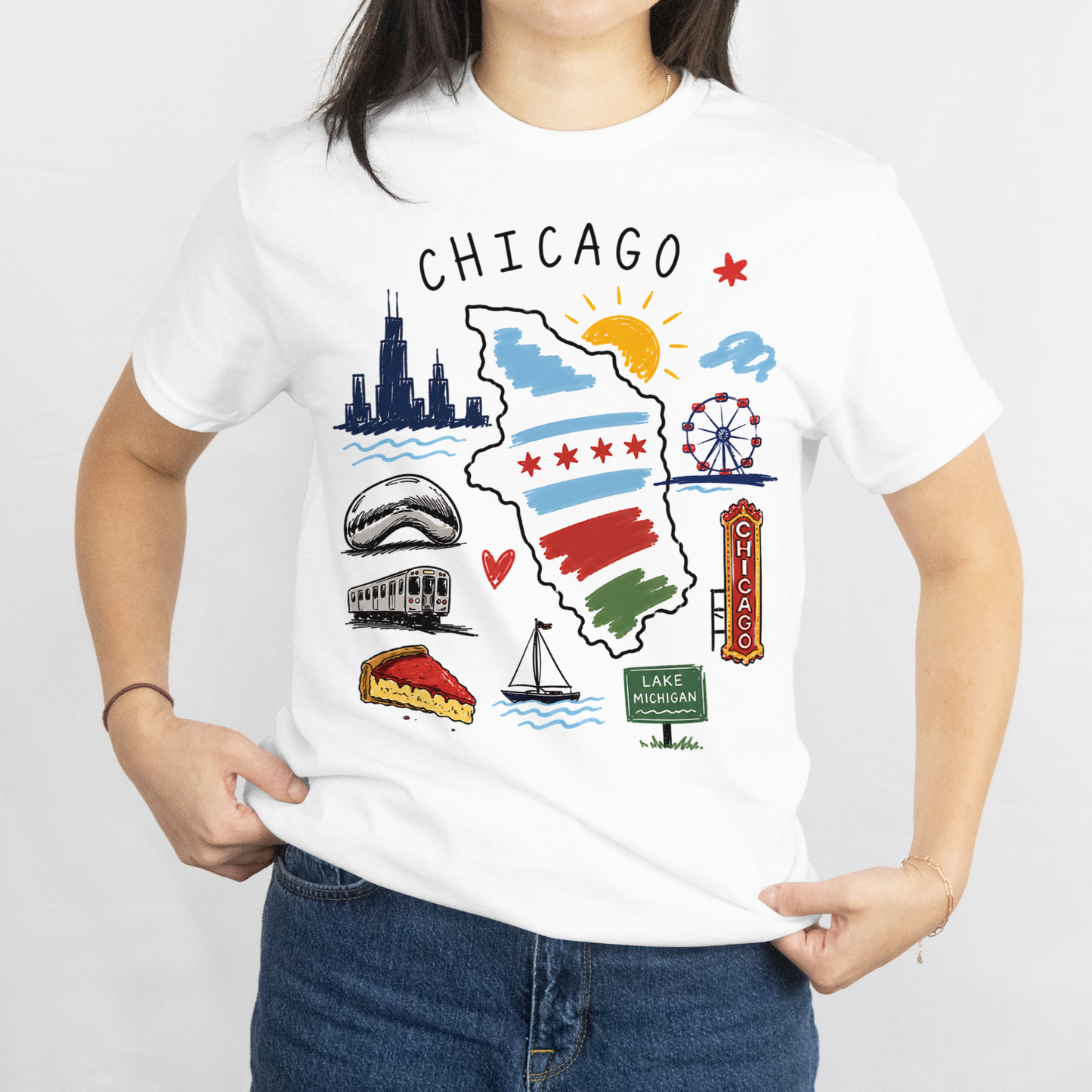 Women's Chicago Short Sleeve Tee