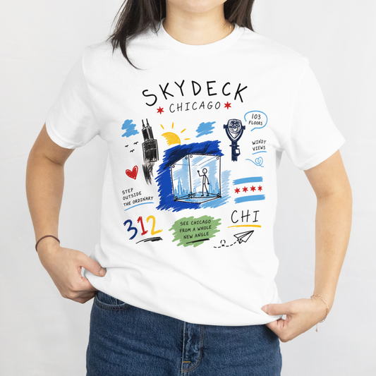 Women's Skydeck Chicago Tee