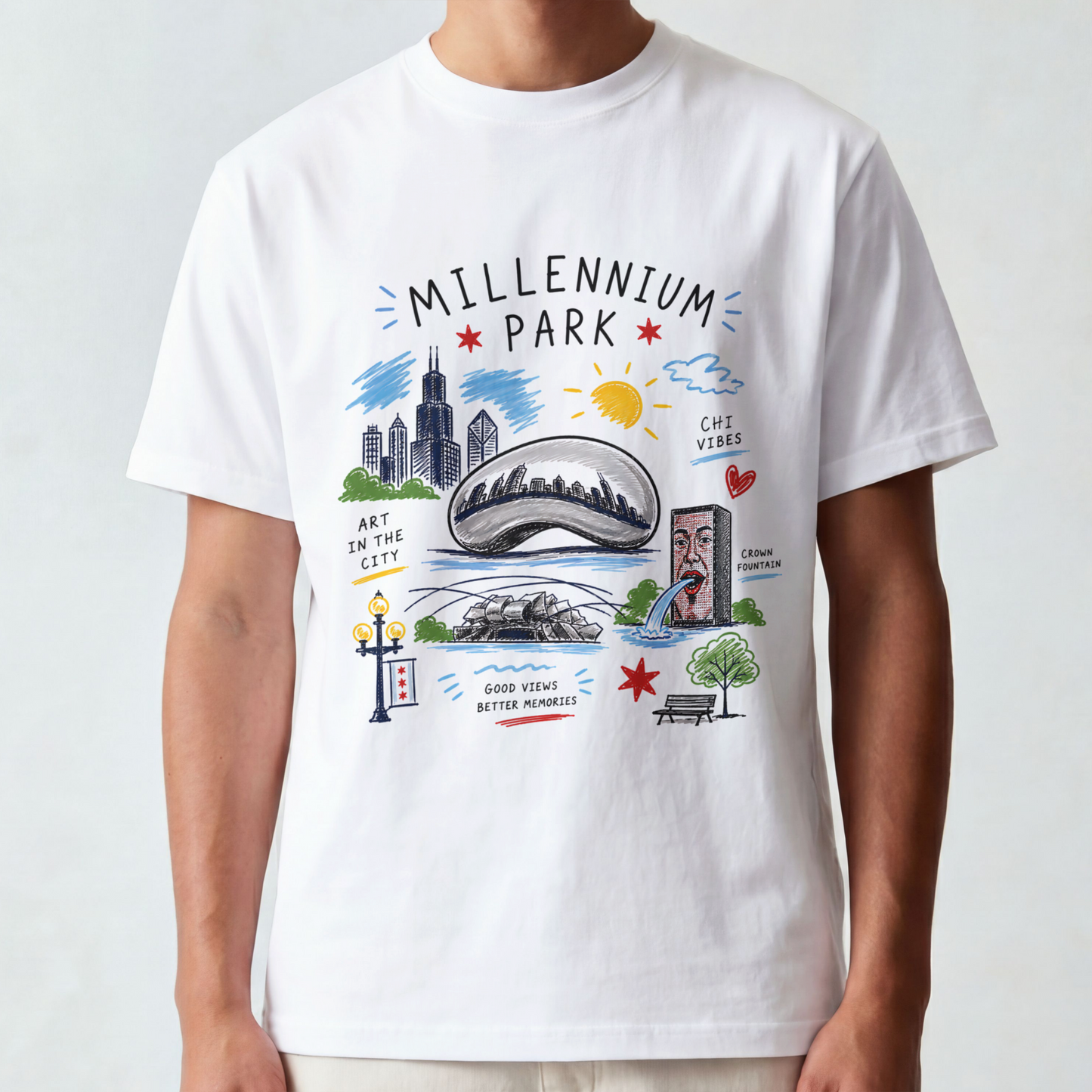 Men's Millennium Park Tee