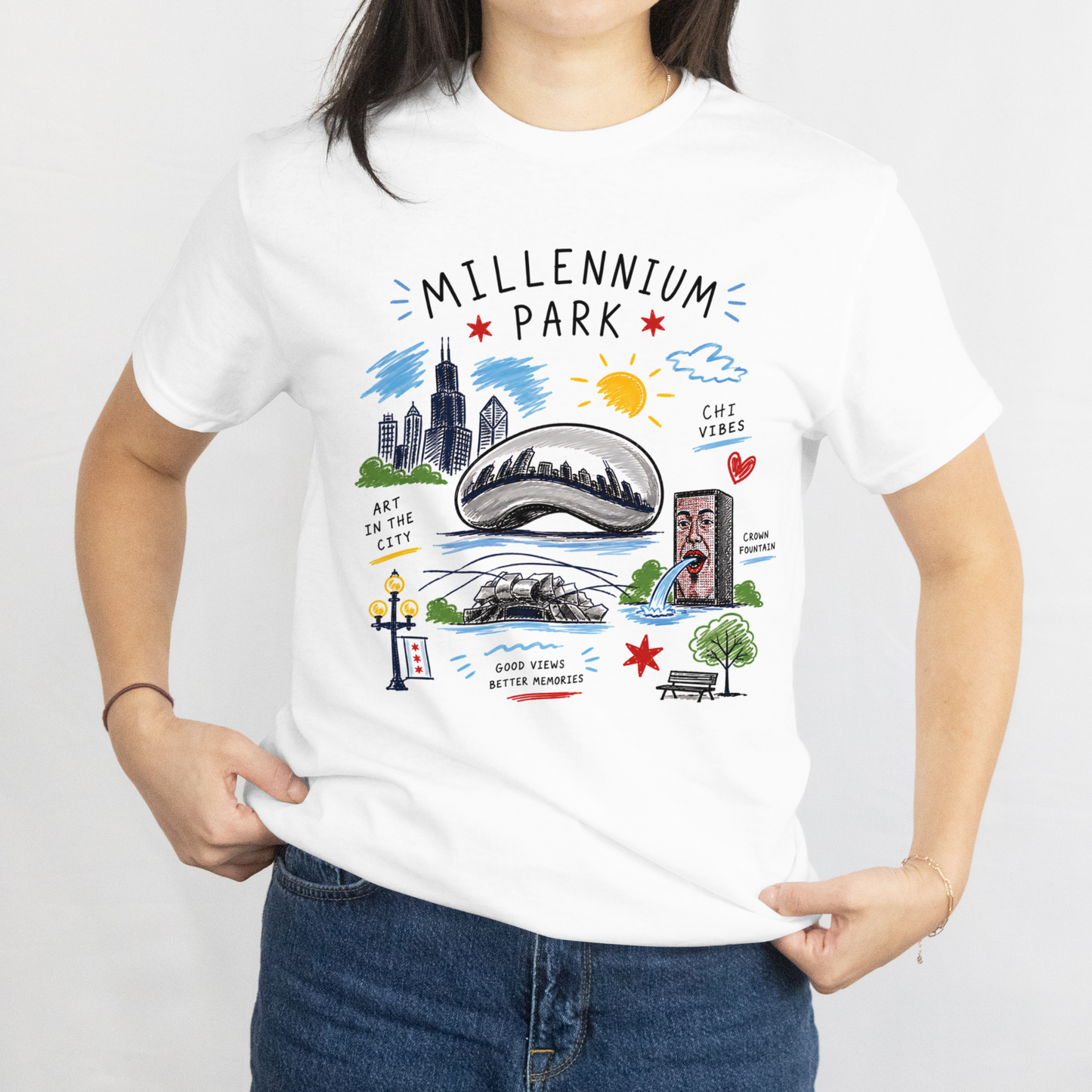 Women's Millennium Park Tee