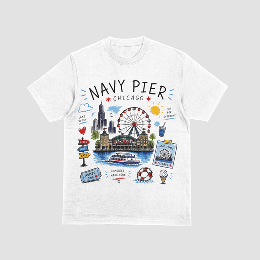 Navy Pier Tee