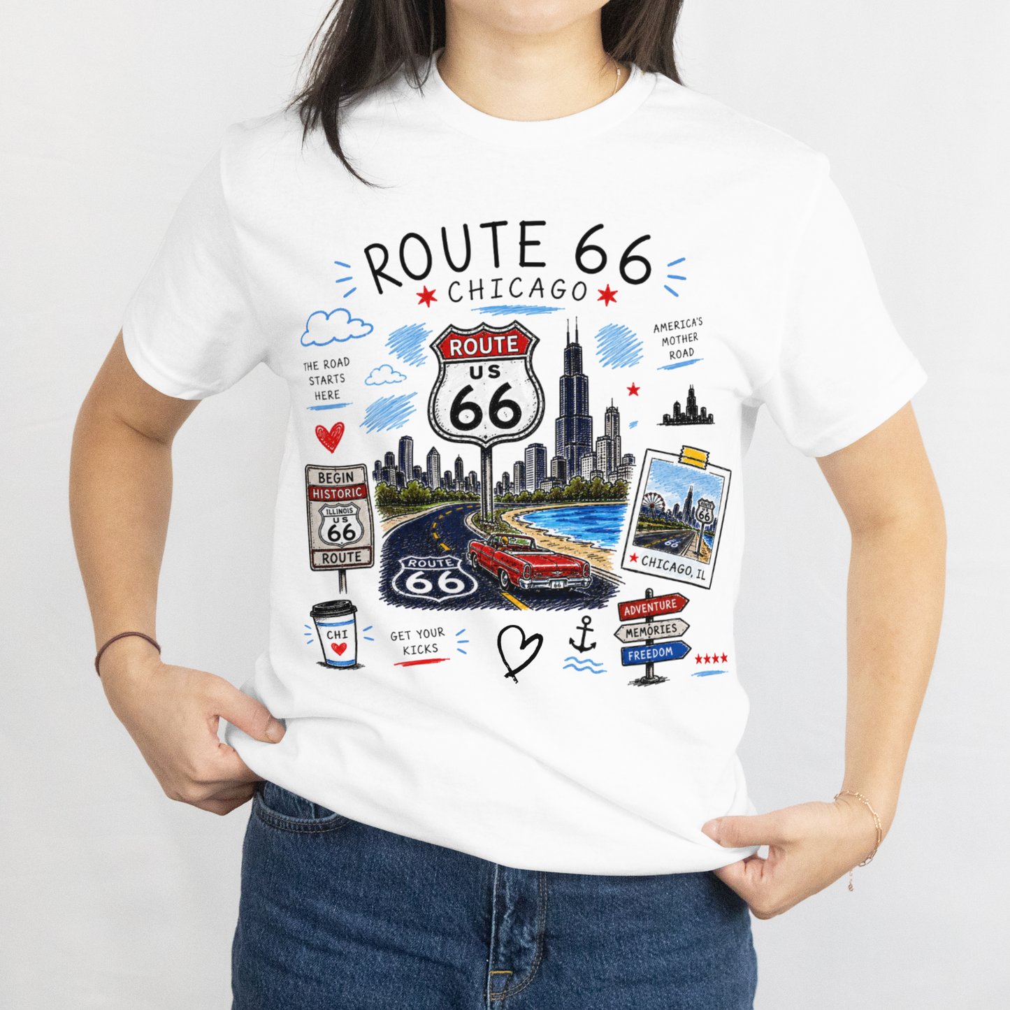 Women's Route 66 Tee