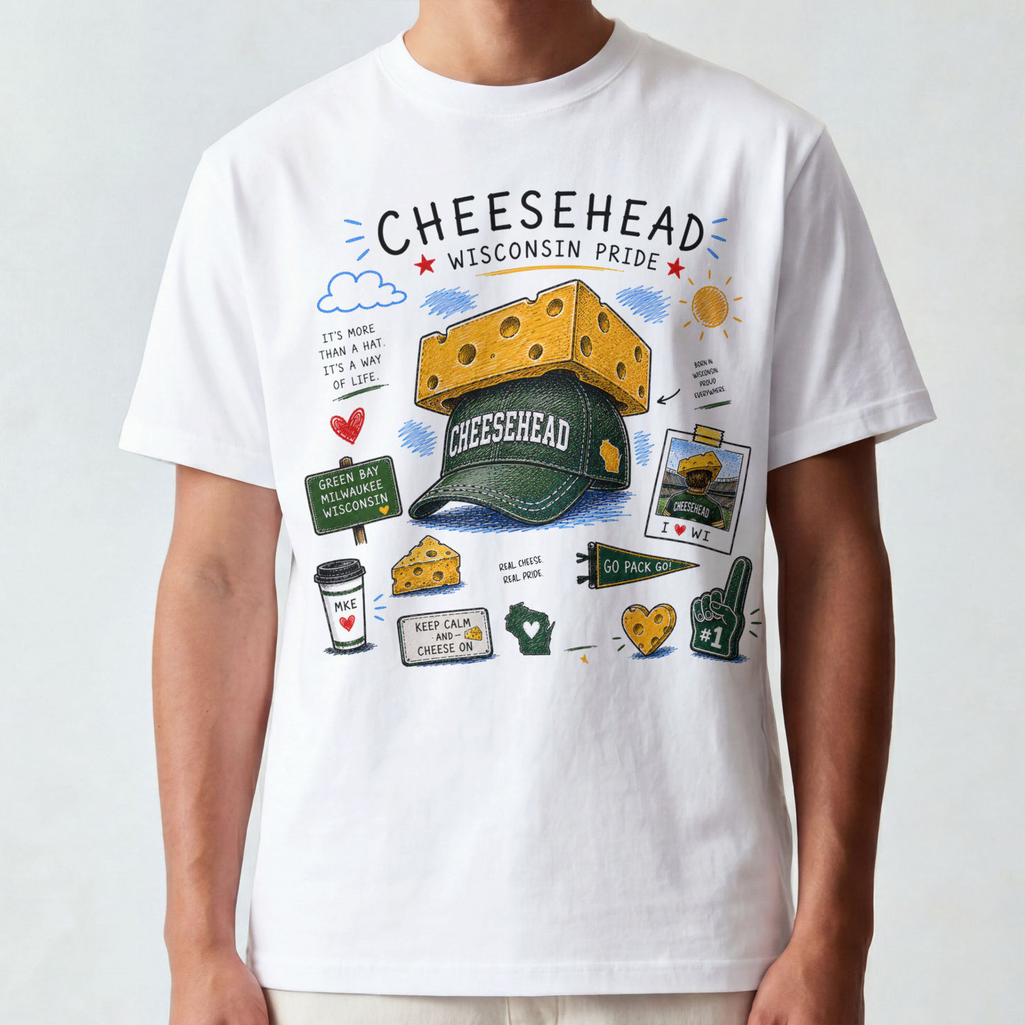 Men's Cheesehead Tee