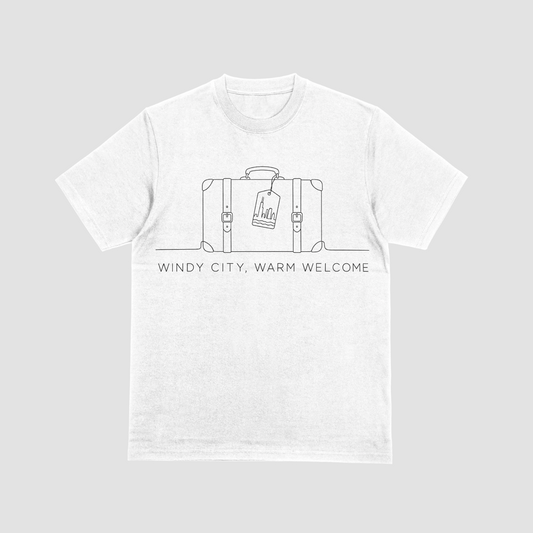 Windy city, warm welcome tee
