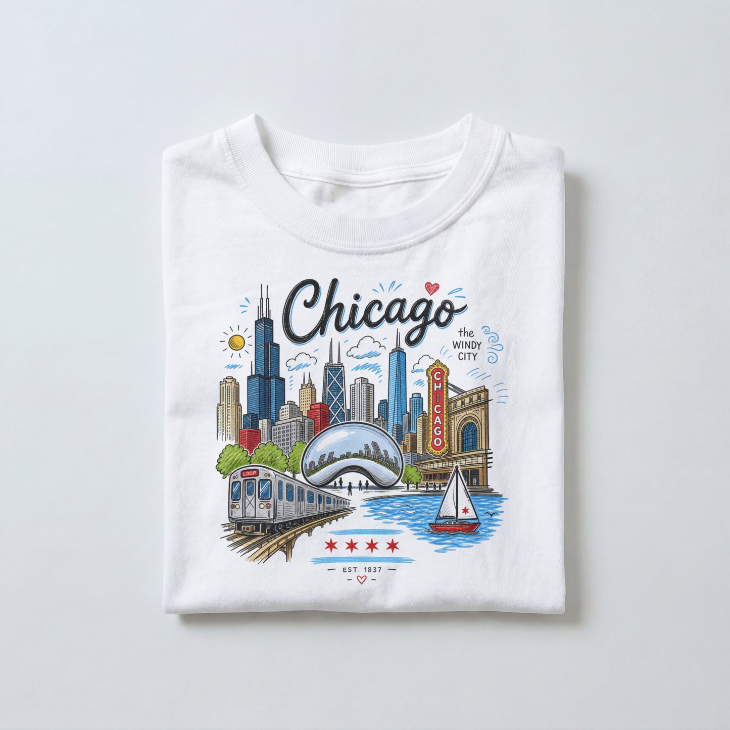 Chicago Short Sleeve Tee