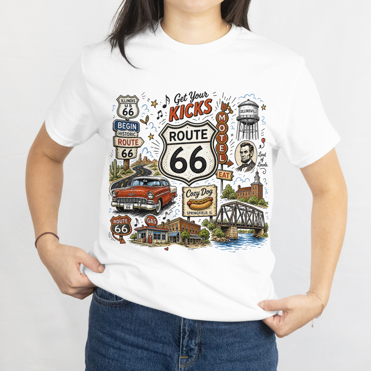 Route 66 Road Trip Tee