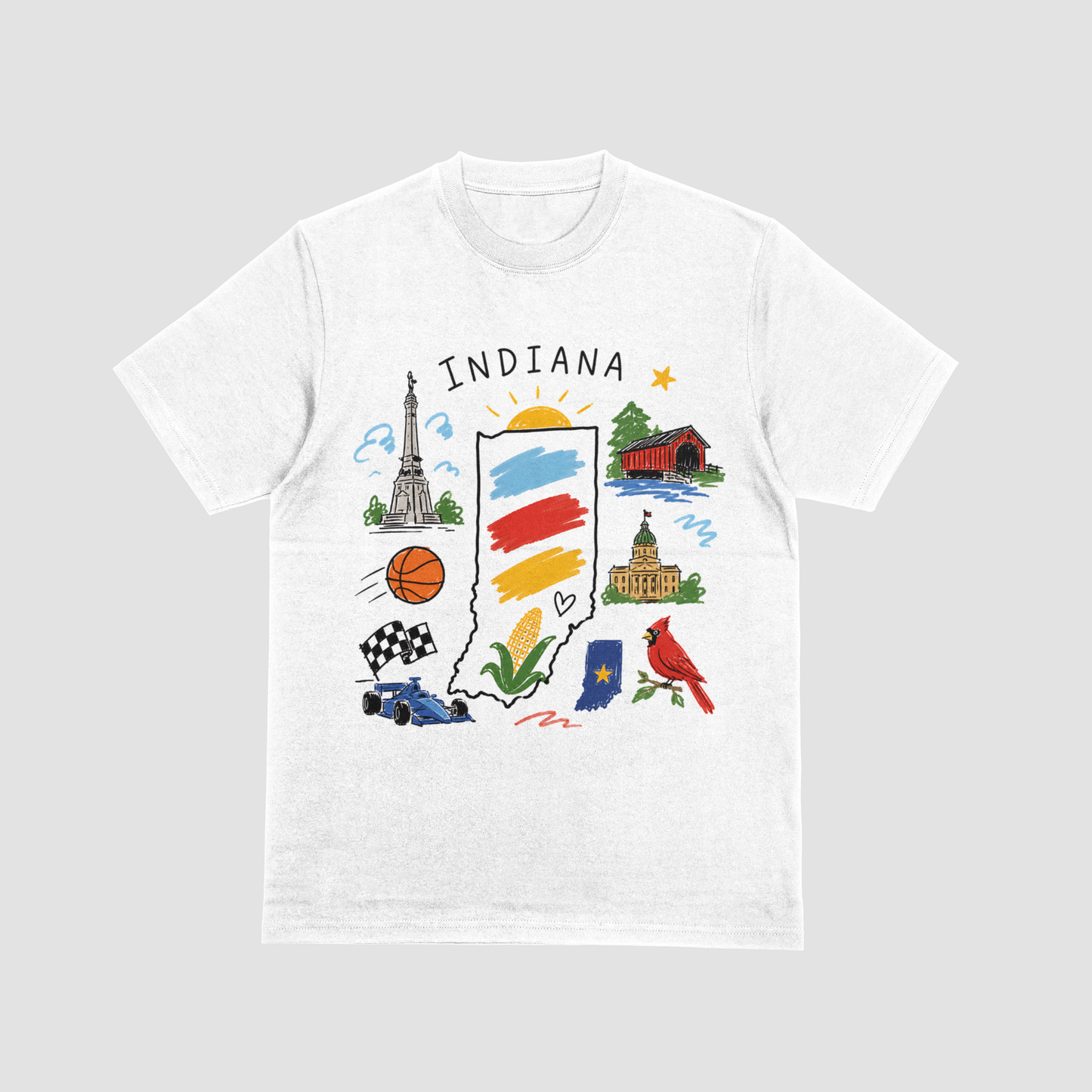 Men's Indiana Short Sleeve Tee