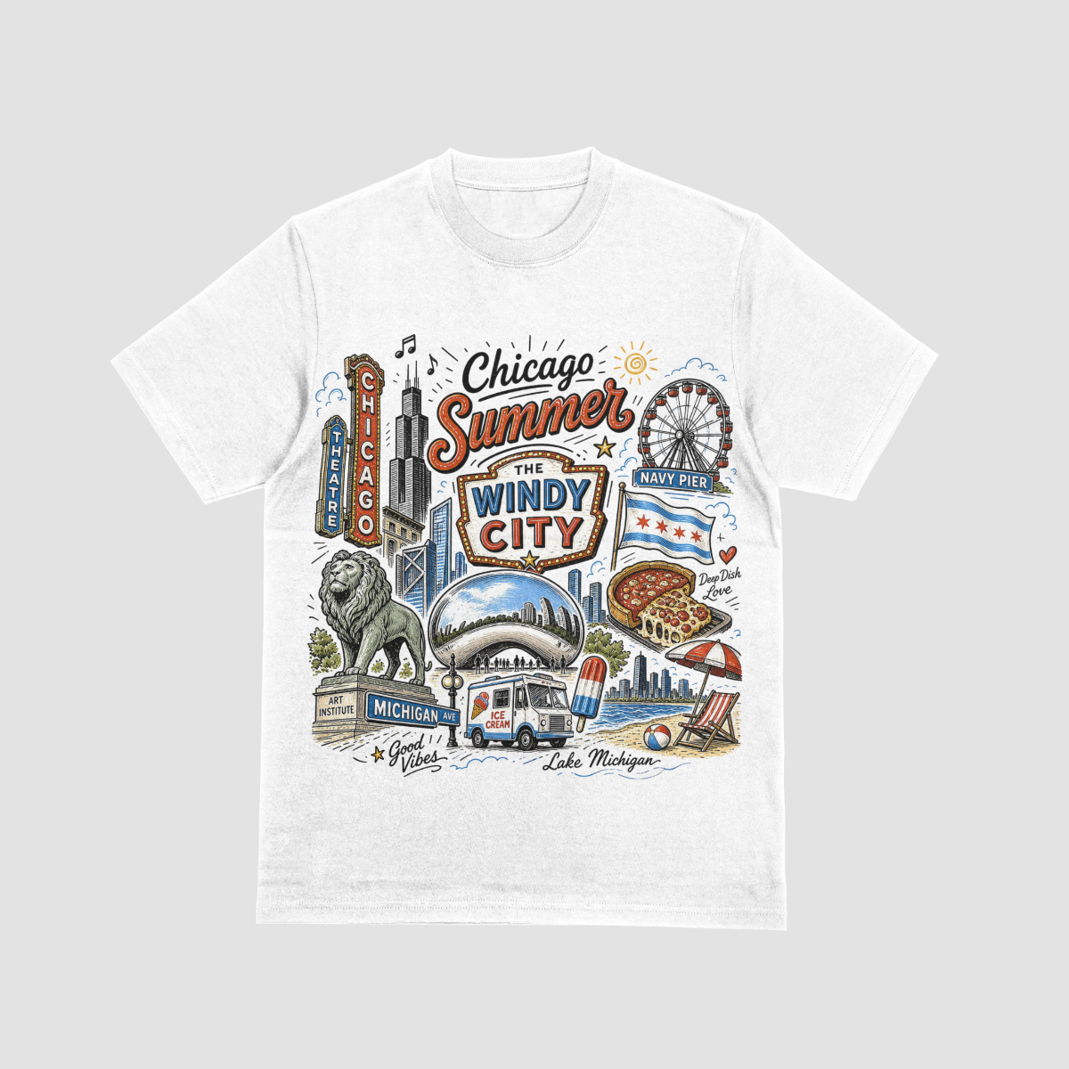 Chicago Summer Tee