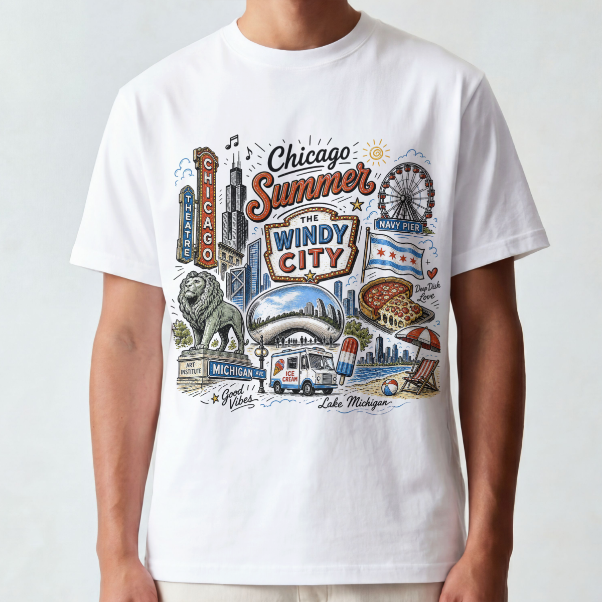 Chicago Summer Tee