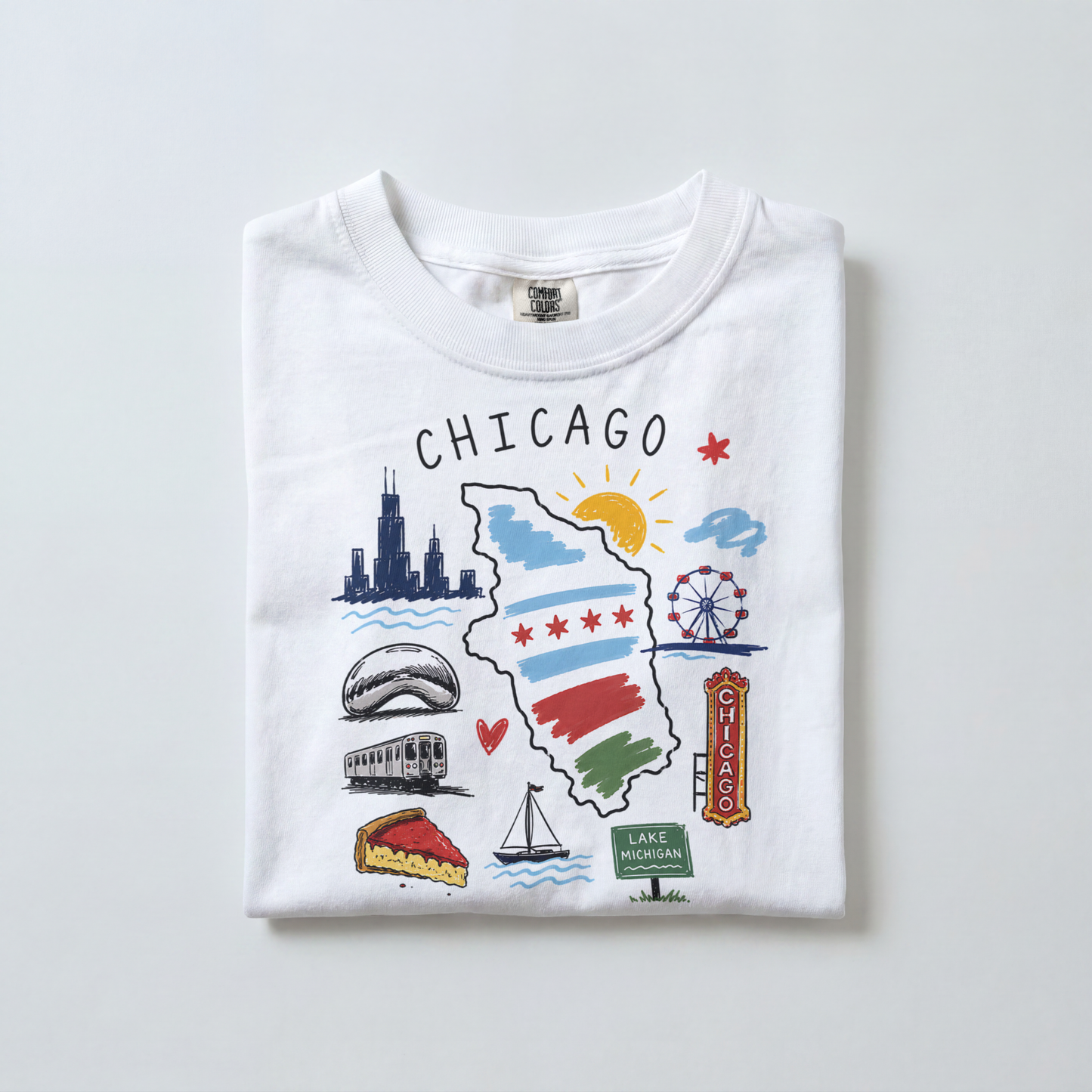 Men's Chicago Short Sleeve Tee