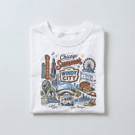 Chi Summer Short Sleeve Tee