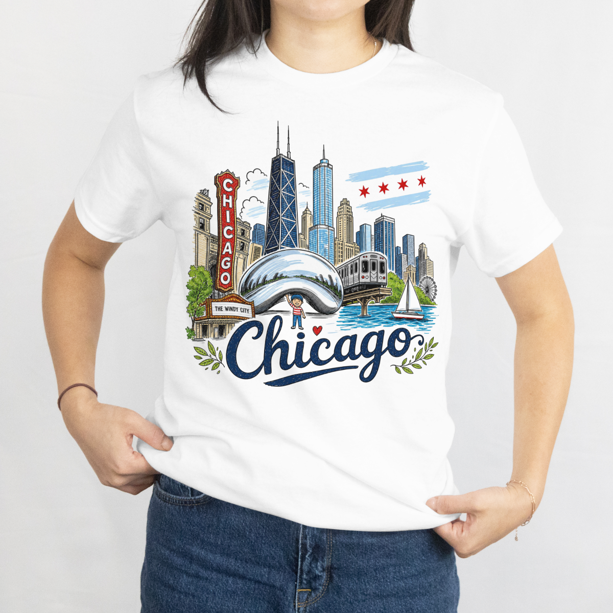 Chicago City Life Tee