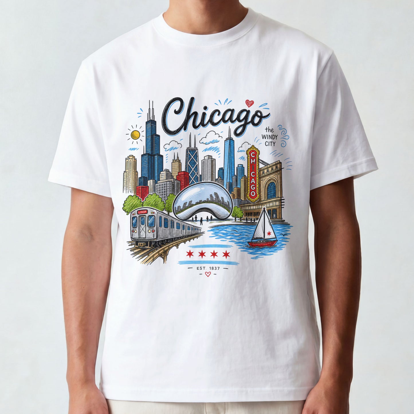 Chicago Short Sleeve Tee