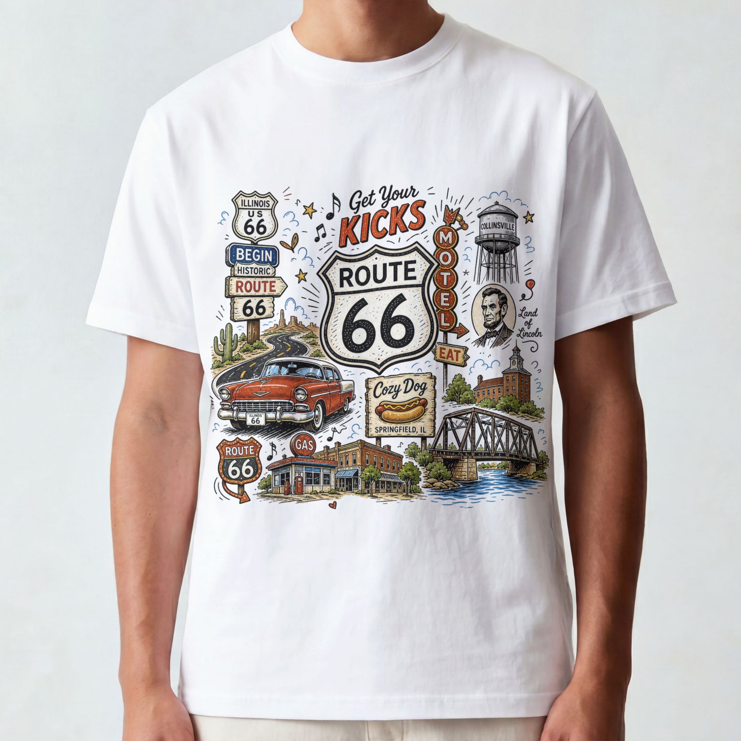 Route 66 Short Sleeve Tee