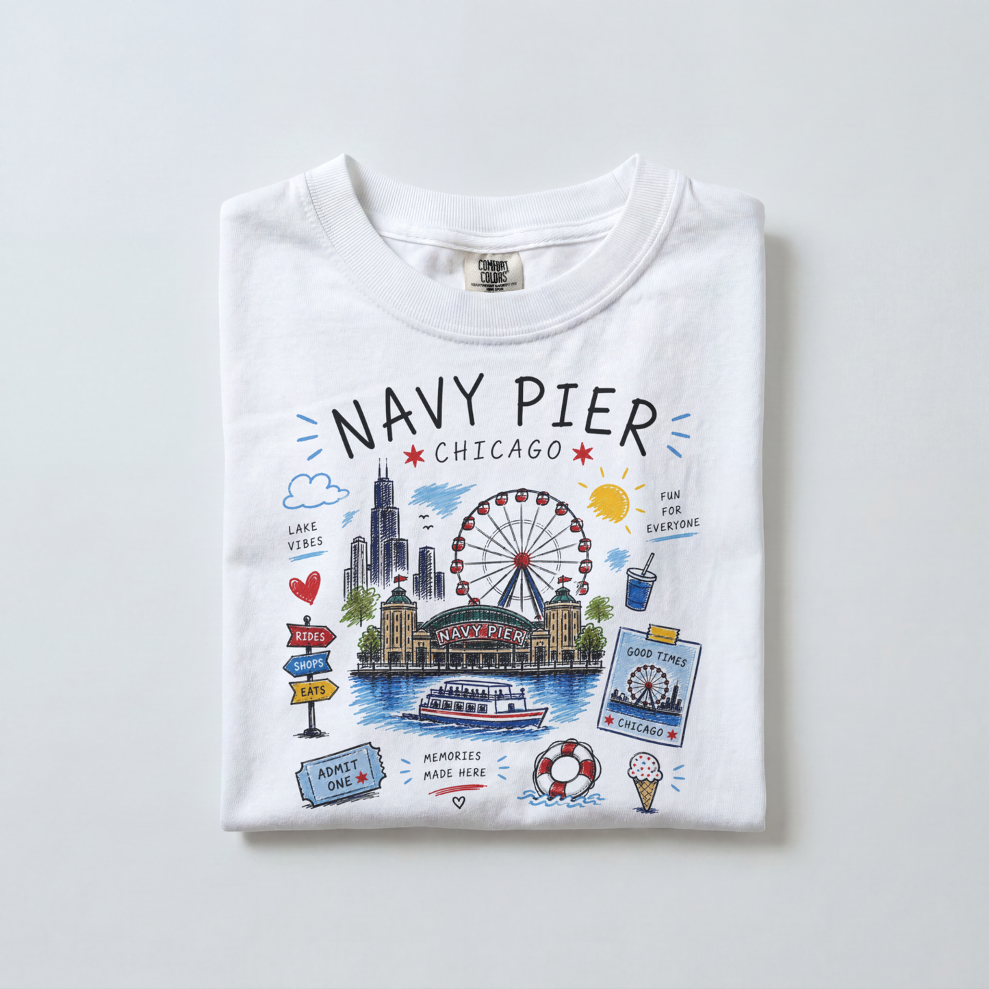 Women's Navy Pier Tee