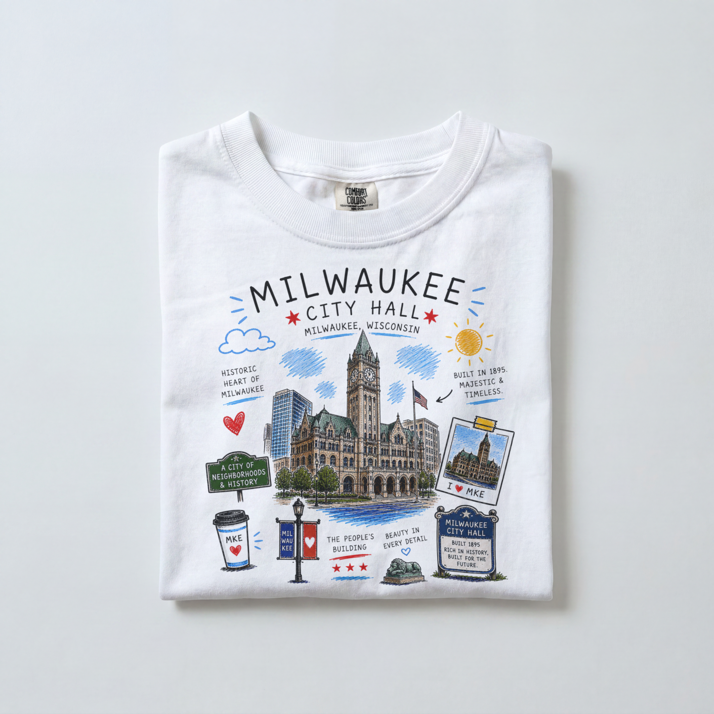 Men's Mke City Hall Tee