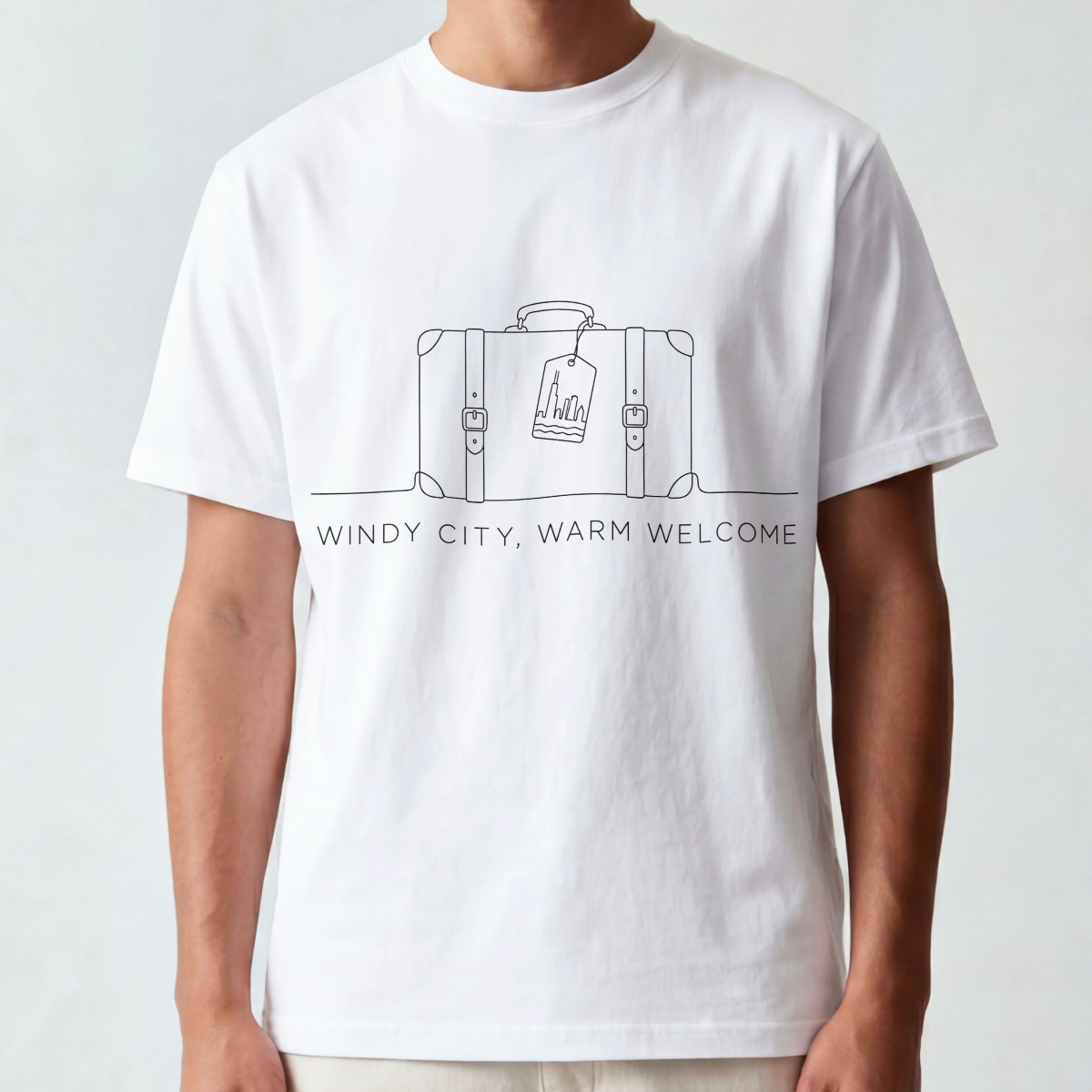 Windy city, warm welcome tee