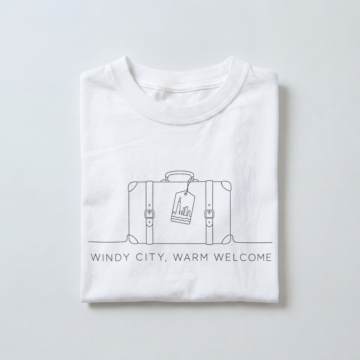 Windy city, warm welcome tee