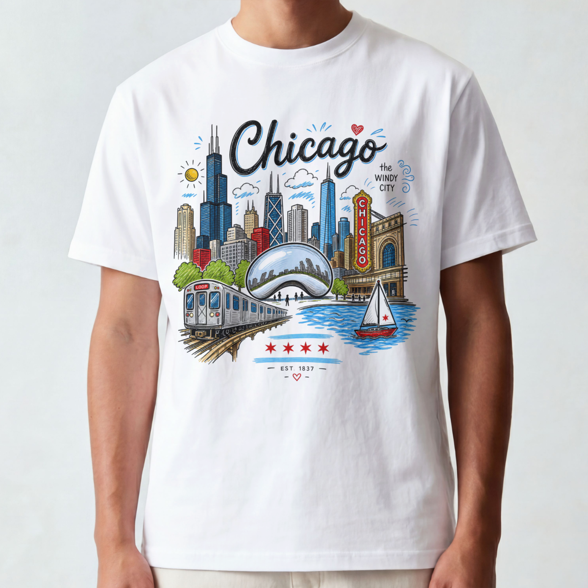Chicago Essentials Tee