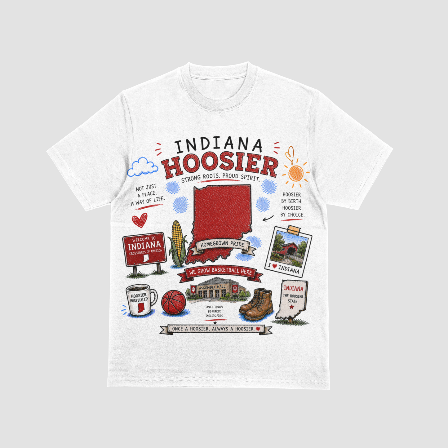 Men's Indiana Hoosier Tee